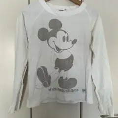 MICKY MOUSE ロングTシャツ 綿・コットン100％