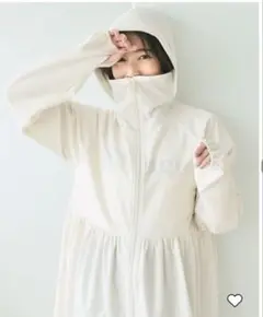 《美品》COCA UVギャザーパーカー（L size）