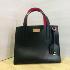 ✨Kate Spade✨ ハンドバッグ ブラック ピンク ビビッドカラー
