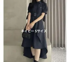 dazzlin 【POLO BCS コラボ】ヘムレイヤードシャツワンピース