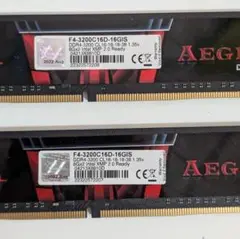 G.SKILL DDR4-3200 XMP2.0 16GB (8GBx2枚)