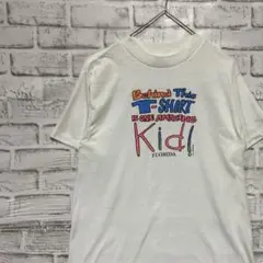 USA製90sヴィンテージTシャツ！シングルステッチホワイト古着レディースM18
