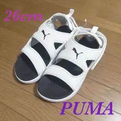 【新品未使用】PUMA スポーツサンダル 26cm ホワイト