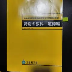 特別の教科 道徳編 平成29年7月