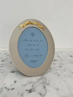 【未使用】MIKIMOTO ミキモト フォトフレーム オーバル リボン付き