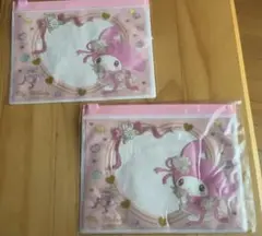 【新品】My Melody PVCスライダーポーチ 2個セット