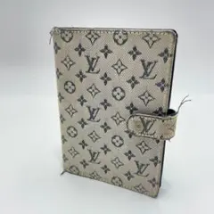 Louis Vuitton 手帳 デニム レザー ルイヴィトン モノグラム