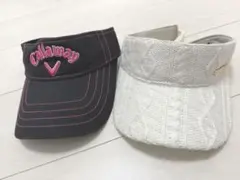 Callaway バイザー 2点セット