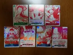 ワンピースカード トレジャーキャンペーン 3周年 全7種セット