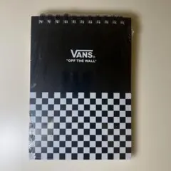 VANS チェッカーパターン スパイラルノート【未開封】