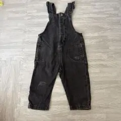 ZARA ブラック オーバーオール