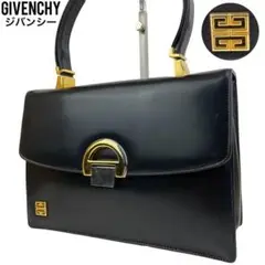 ✨美品 GIVENCHY ジバンシー ハンドバッグ ブラック 黒 手提げ レザー