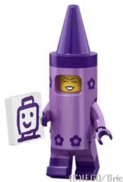 【クレヨンガール】 LEGO ミニフィギュア THE LEGO MOVIE 2