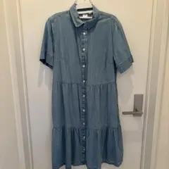 GAP デニム風ワンピース XSサイズ