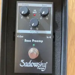 週末値下げ Sadowsky SBP-2 プリアンプ美品 Sadowsky SBP-2 Bass Preamp ベースプリアンプ(サドウスキー