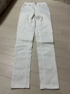 夢展望　ホワイトスキニーパンツ