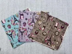 綿プリント生地3枚セット