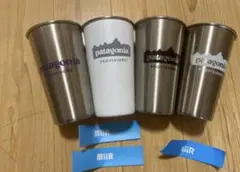 パタゴニア　MiiR タンブラー　ステンレスカップ　新品未使用　タグ有り　4個 patagonia パタゴニア ミアー ステンレス スチール ショーティ