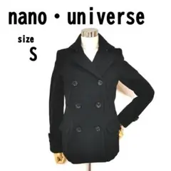 【S】nano・universe レディース コート ウール90% 暖か秋冬向け
