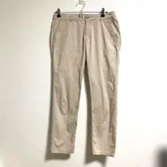 ベージュチノパン　コットン　カジュアル　Mサイズ