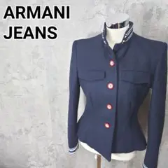 ARMANI JEANS ウール ジャケット メルトン ジャケット イタリア 製