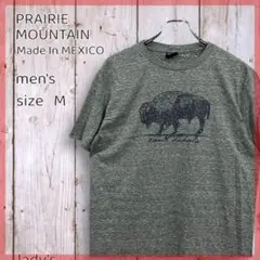 メキシコ製★PRAIRIE MOUNTAIN★Ｔシャツ★バッファロー★都市