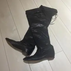クロエ ヴィンテージ ニーハイブーツ ブラック
