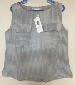 《タグ付き未使用品》　ikka ベスト　ジレ　　イッカ