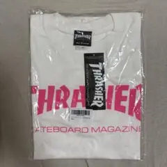 【新品】THRASHER スラッシャー マグロゴネオン Tシャツ PINK M