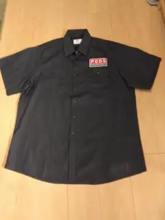 アメリカンPODS 半袖ワークシャツ3XL 濃紺