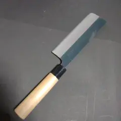 藤下新次作　菜切り包丁　165mm 西型　新品未使用 楽天市場】藤下新次作 菜切り包丁 関西型 青紙3層鋼 (はがね