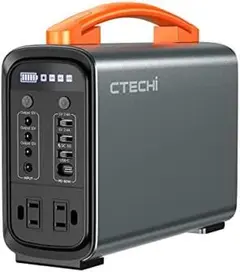 CTECHi ポータブル電源 320Wh LiFePO4 リン酸鉄リチウム