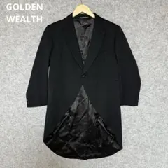 GOLDEN WEALTH ブラック 燕尾服 シングルボタン