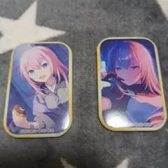 プロセカ スクエアバッチコレクションvol.46 巡音ルカ スクエア缶バッジ