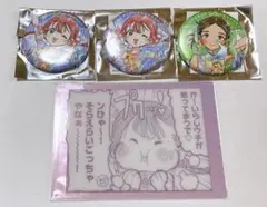 メダリスト 鹿本すず 大和絵馬 メダリスト展 缶バッジ クリアカード