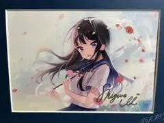 gaji-ra専用　しぐれうい　サイン入り　複製原画 Amazon.co.jp: しぐれうい 複製原画 直筆サイン入り : おもちゃ