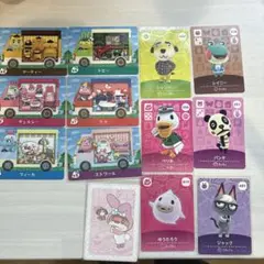 どうぶつの森 カード サンリオ ジャック キティ