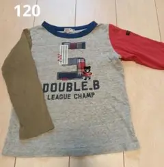 DOUBLE.B 長袖カットソー 100cm