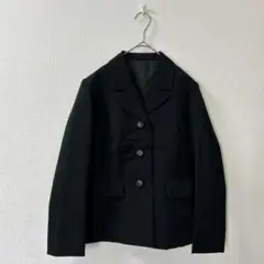 レディース　テーラードジャケット　一点もの　ブラック