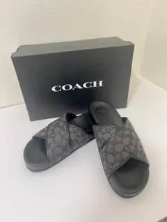 【新品未使用】COACH クロスサンダル
