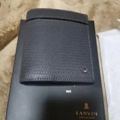 LANVIN COLLECTION 二つ折り財布 黒