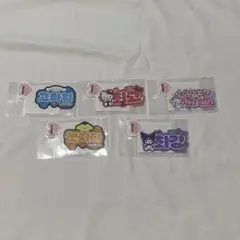 【新品】サンリオキャラクターシールセット 5枚　ハングル　韓国