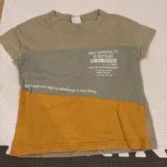 Blue Mart メッセージプリント Tシャツ 110cm