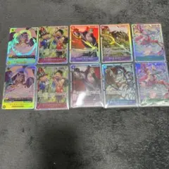 ONE PIECE カードゲーム 受け継がれる意思　SR１０枚セット