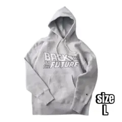 チャンピオン　パーカー　バックトゥーザフューチャー【美品】 Champion Reverse Weave バック・トゥ・ザ・フューチャーモデル