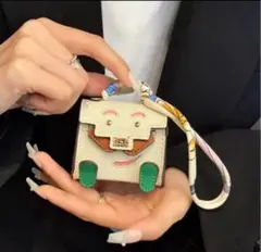 バッグチャーム　コインケース・小銭入れ　イヤホン入れ　ミニバッグ キーホルダー