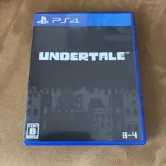 PS4 UNDERTALE 中古美品