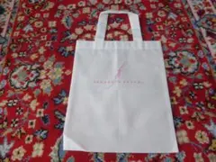 ＜タレントグッズ＞坂本冬美　トートバッグ（不織布：白）