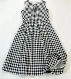 未使用品♡2.2万verseau スリーブレスワンピース ギンガムチェック