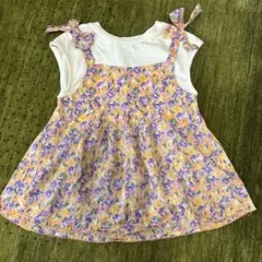 キャミドッキングTシャツ　130 アプレレクール